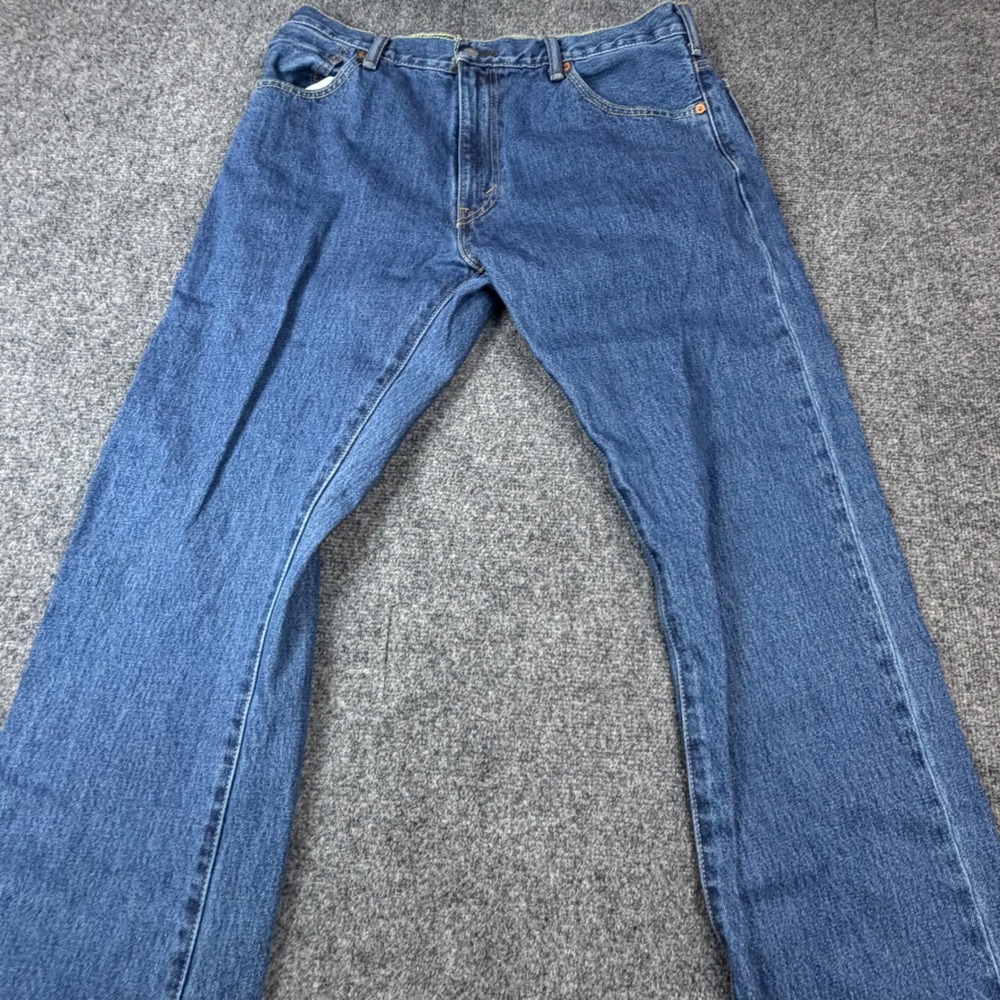 Levis 517 Mens Bootcut Jeans Blue Denim Medium Wash W36 L34 Cowboy Vintage